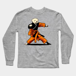 Dog Knows Karate Long Sleeve T-Shirt